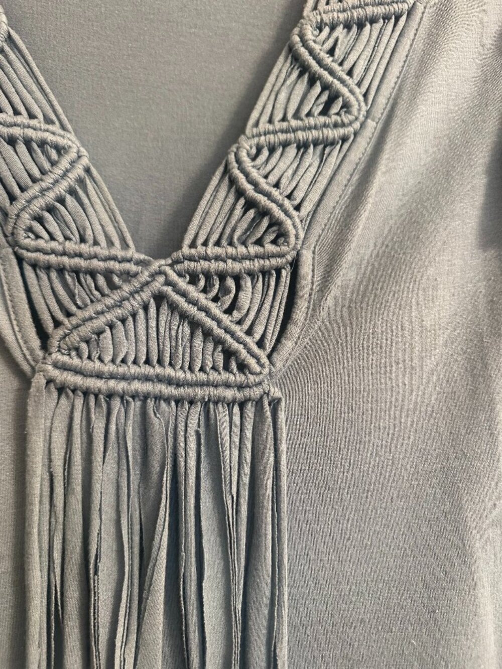 Yiayia Ponytail Light Blue Knit Dress